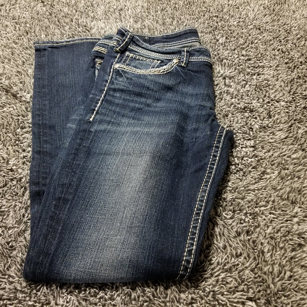 Silver jeans